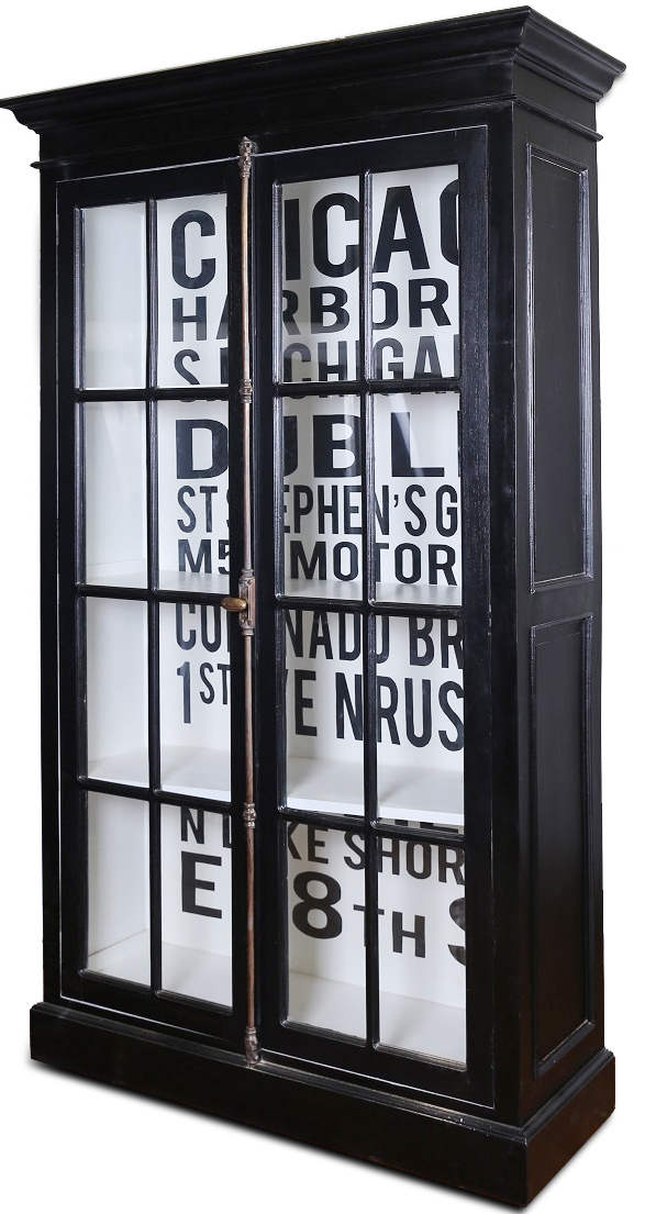 DUBLIN | GLASS DOOR CABINET