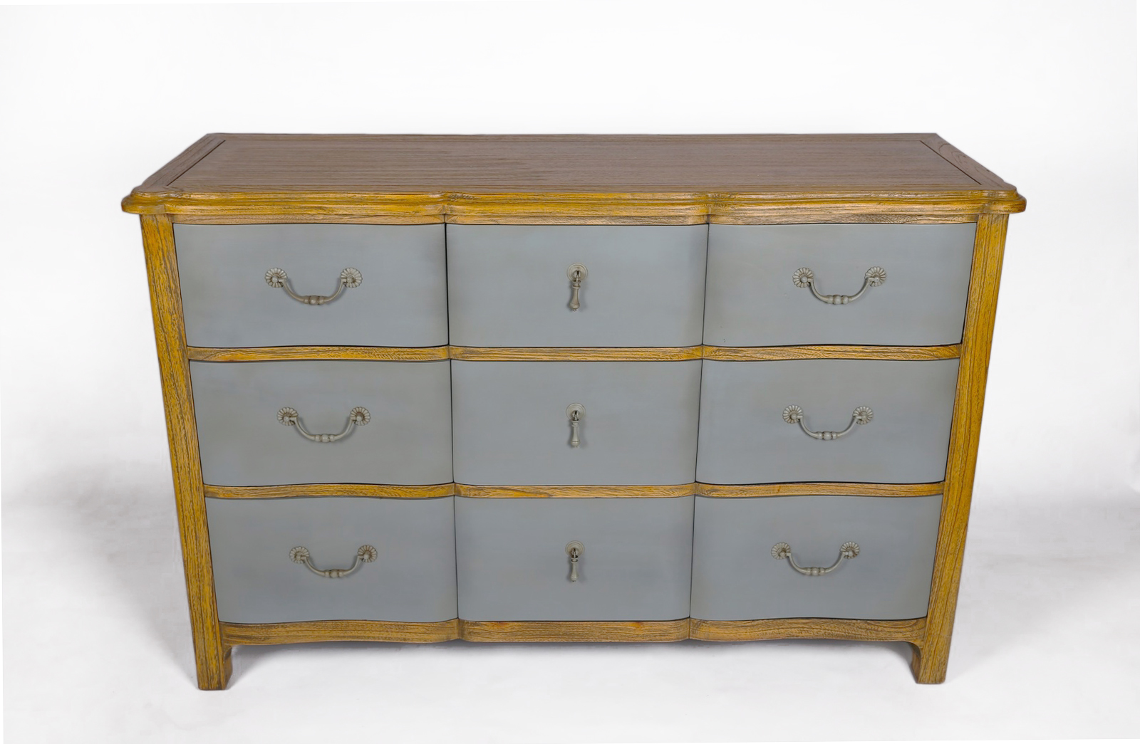 PRESLEY TIMBER CHEST OF DRAWERS