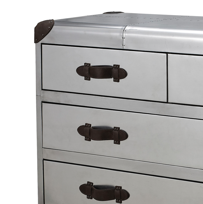 GALAXY | AVIATOR ALLOY CHEST - 5-DRAWERS