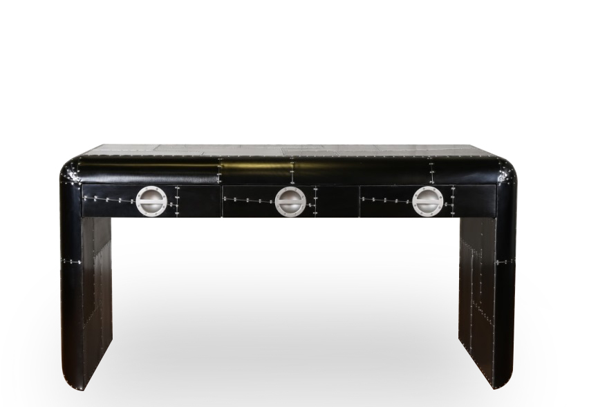 AVIATOR | INDUSTRIAL METAL CONSOLE TABLE