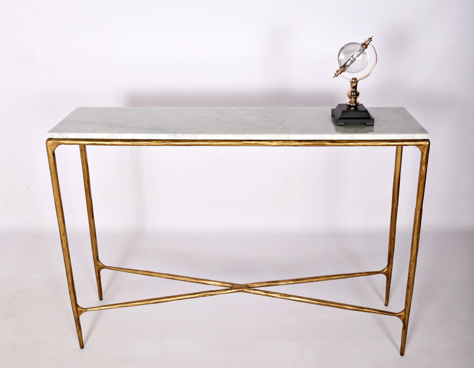 DEVILLE | RECTANGLE MARBLE CONSOLE TABLE