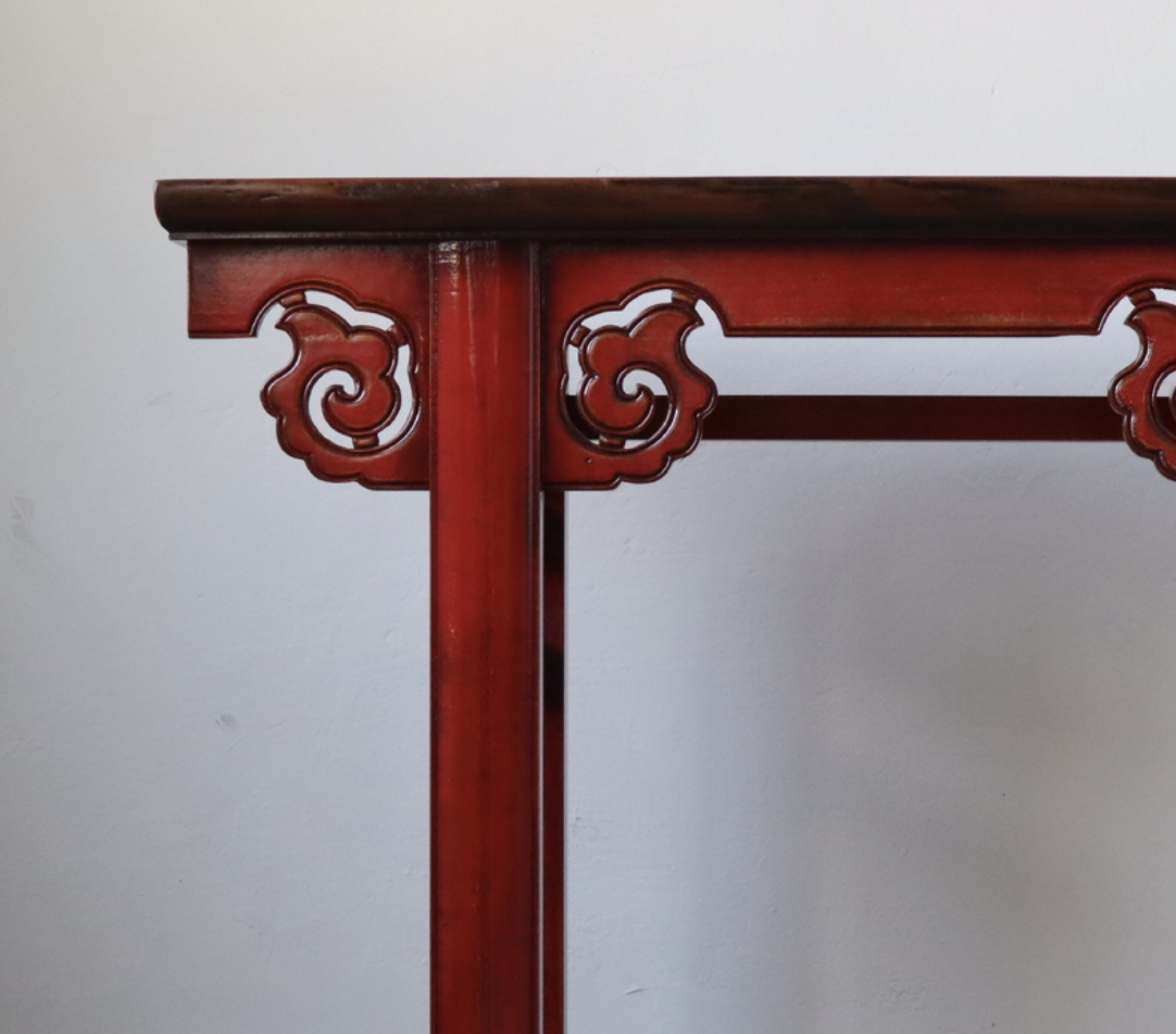 DYNASTY | ORIENTAL TIMBER CONSOLE TABLE