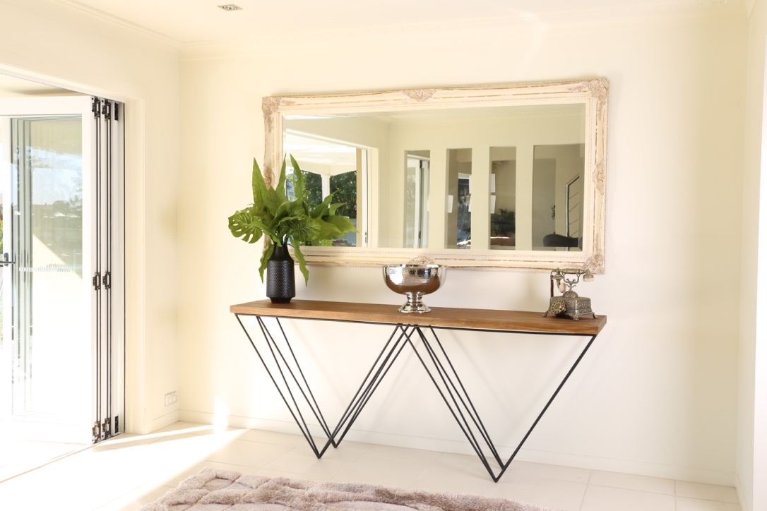 GEO | MODERN TIMBER CONSOLE TABLE