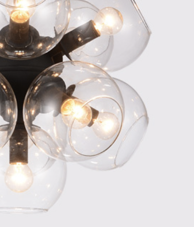 GLOBE | ROUND BULB CLUSTER CHANDELIER