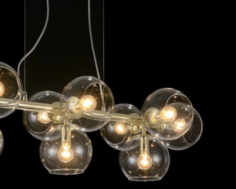 GLOBE | HORIZONTAL BULB CLUSTER PENDANT