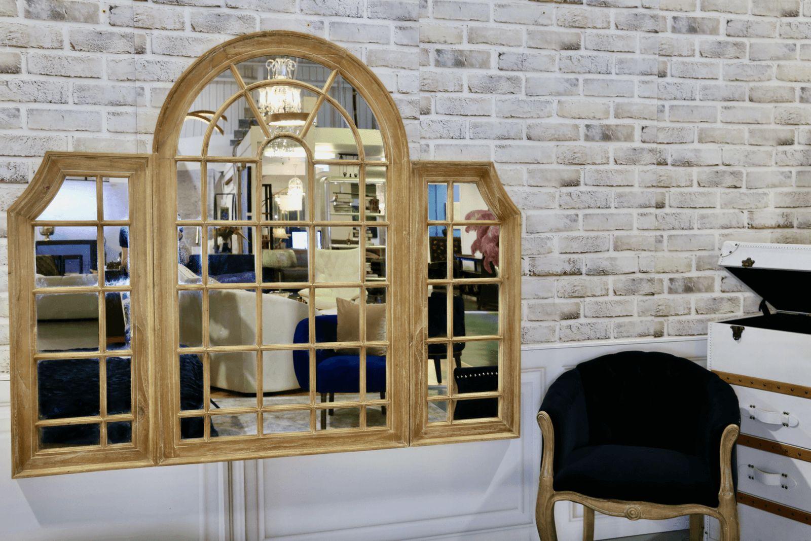 ALTAIR | TIMBER WINDOW MIRROR