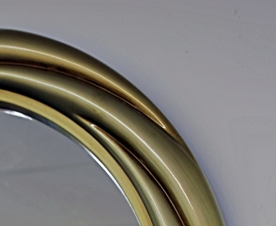 TWIST | ROUND MIRROR - GOLD