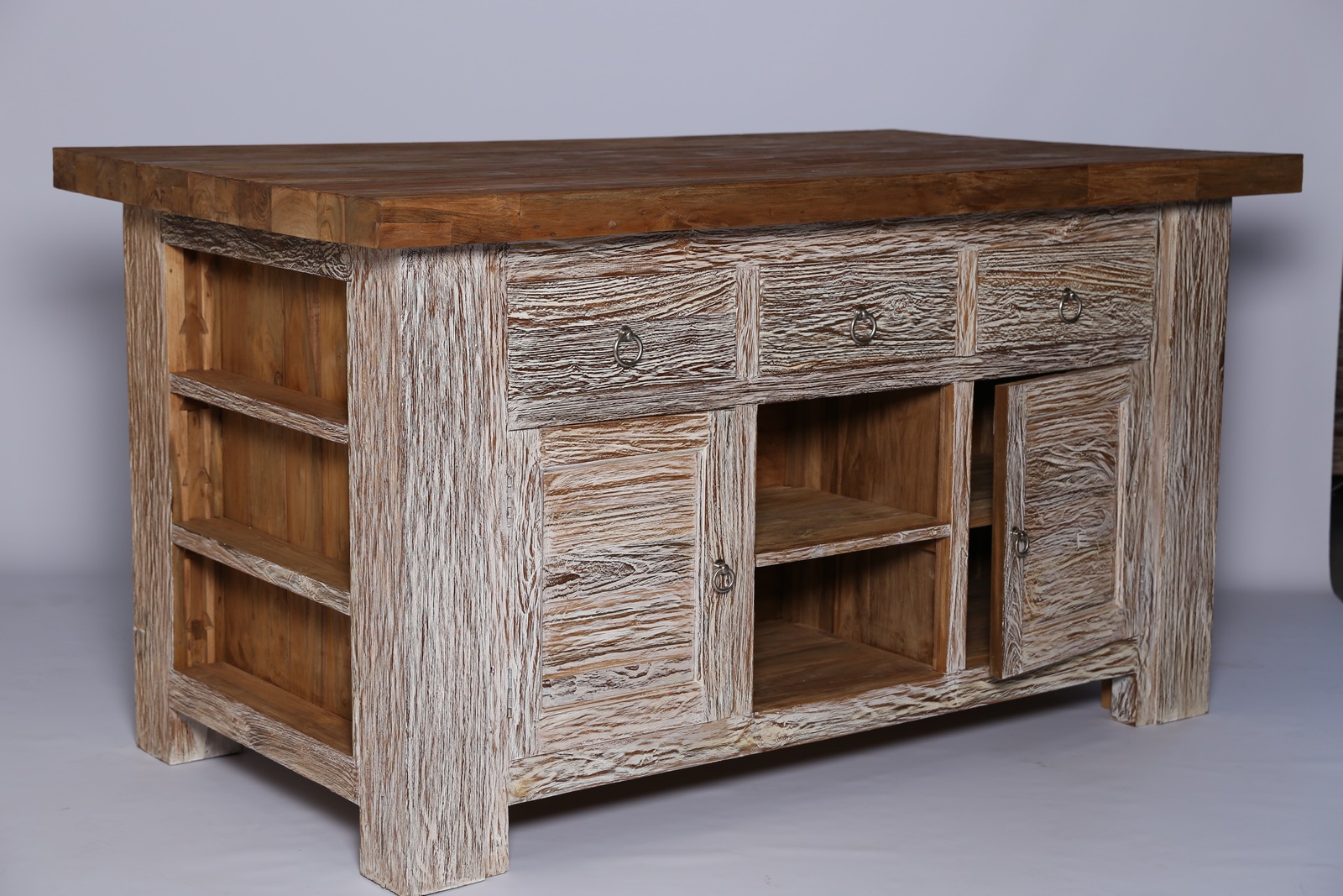 RHOMBUS ISLAND BAR-BENCH