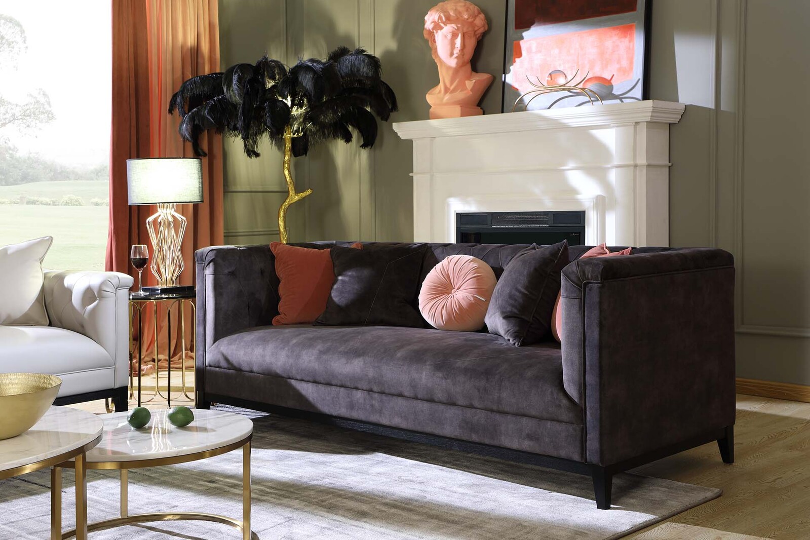 ELARA | MODERN FABRIC LOUNGE