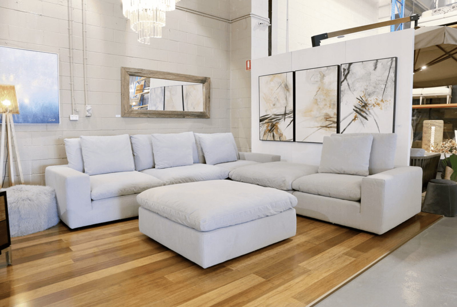 GERMONT | CORNER MODULAR LOUNGE SUITE