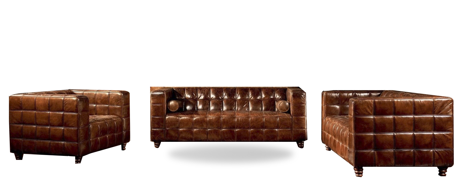 LONDON CLUB | ANTIQUE LEATHER LOUNGE RANGE