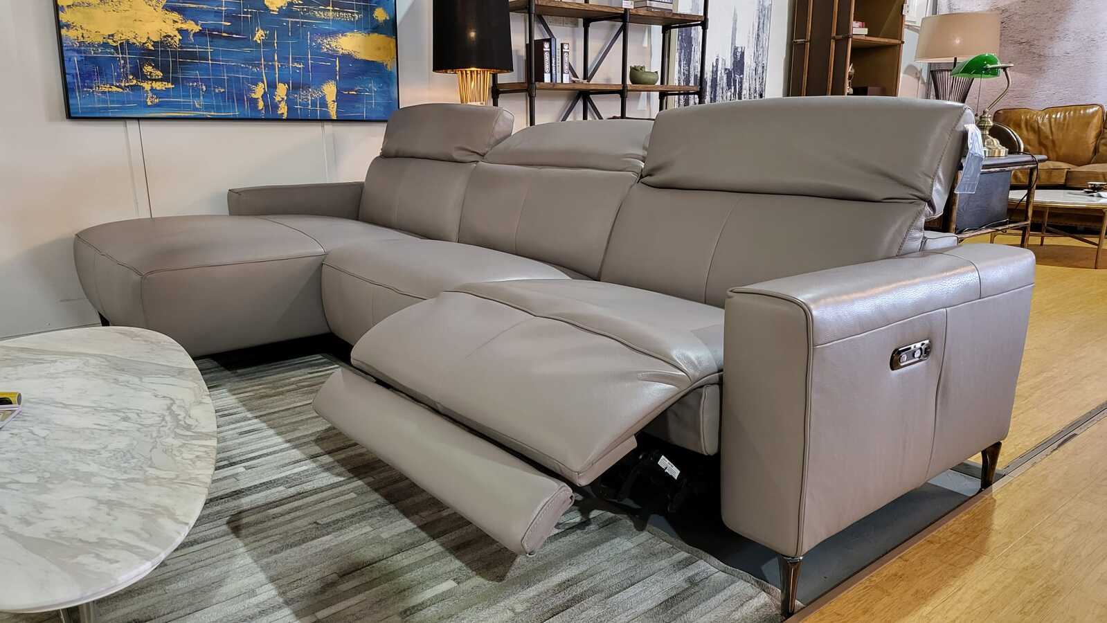 ONTARIO | ELECTRIC RECLINER WITH CORNER CHAISE