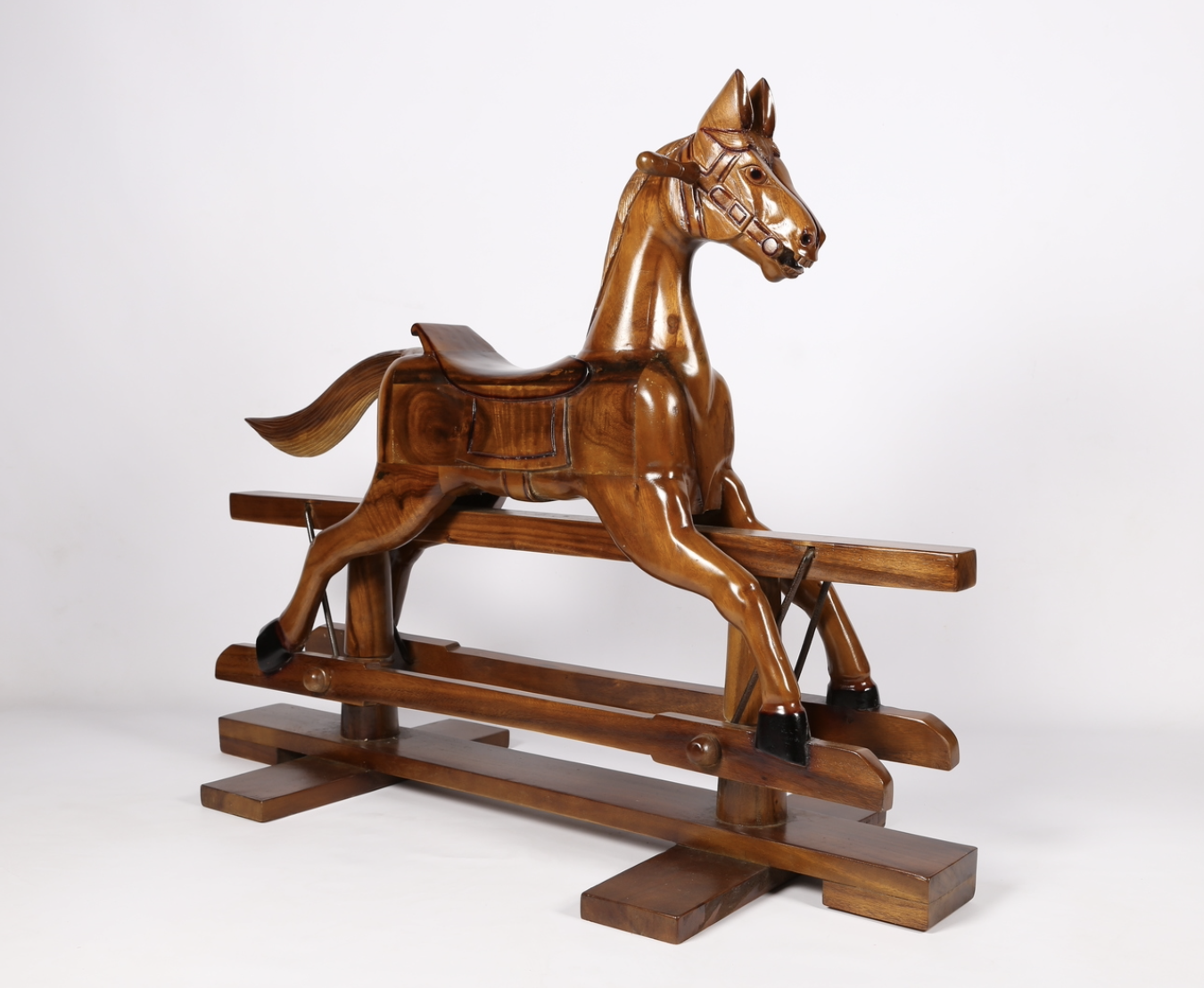 TIMBER SLIDING HORSE