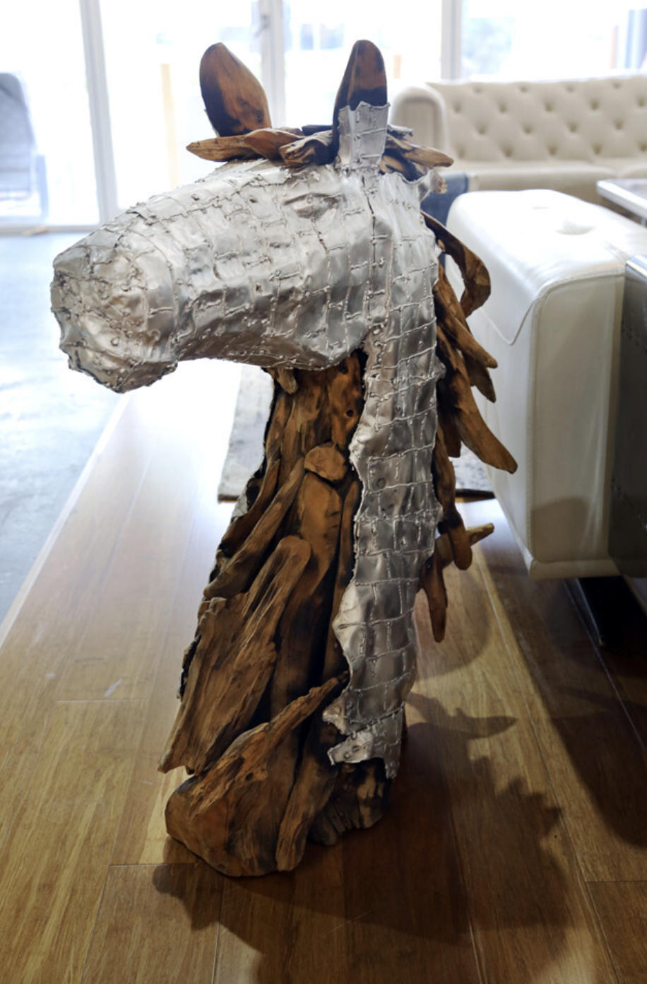 BRUMBY | STALLION HORSE HEAD BUST