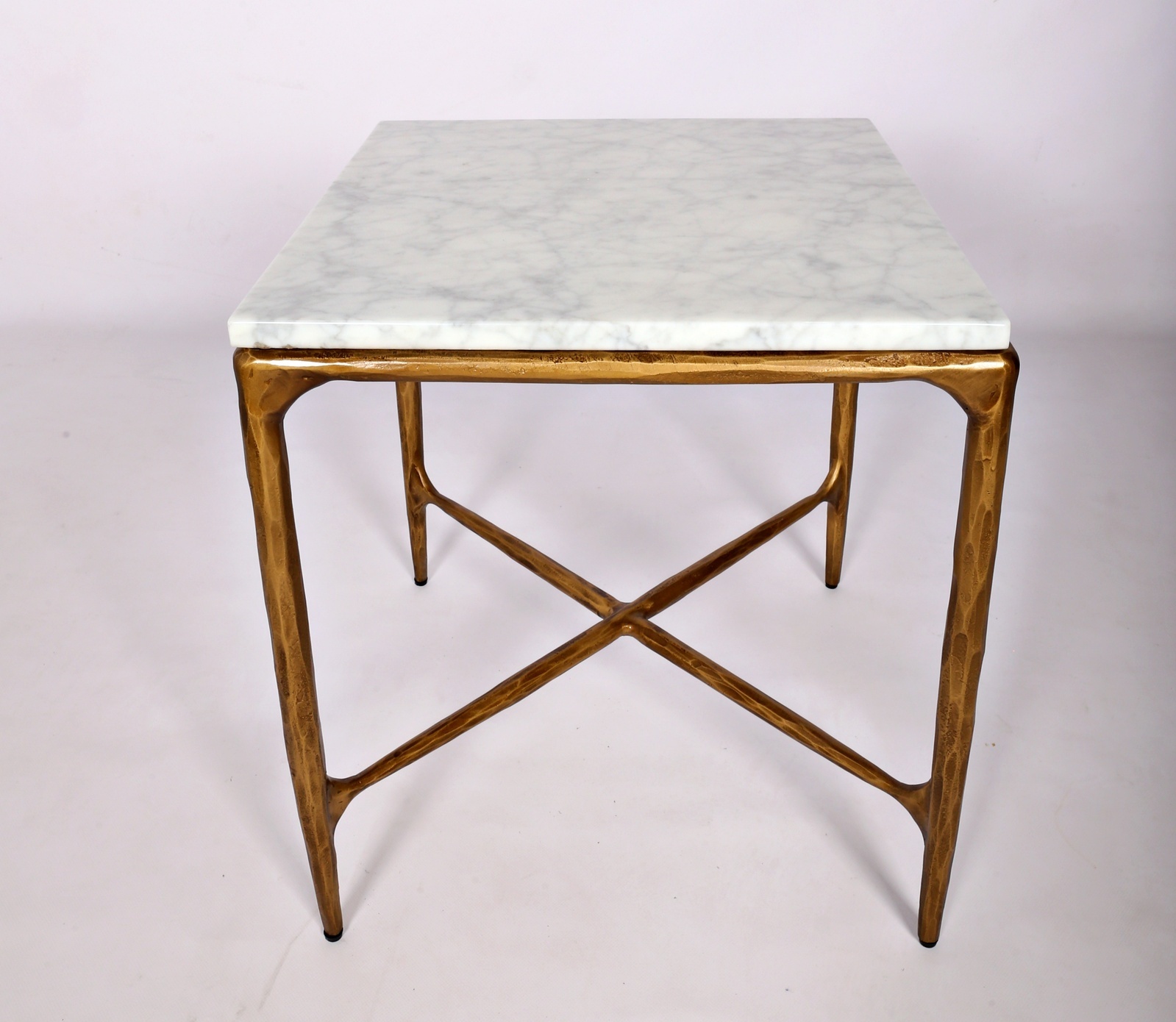 DEVILLE | SQUARE MARBLE SIDE TABLE