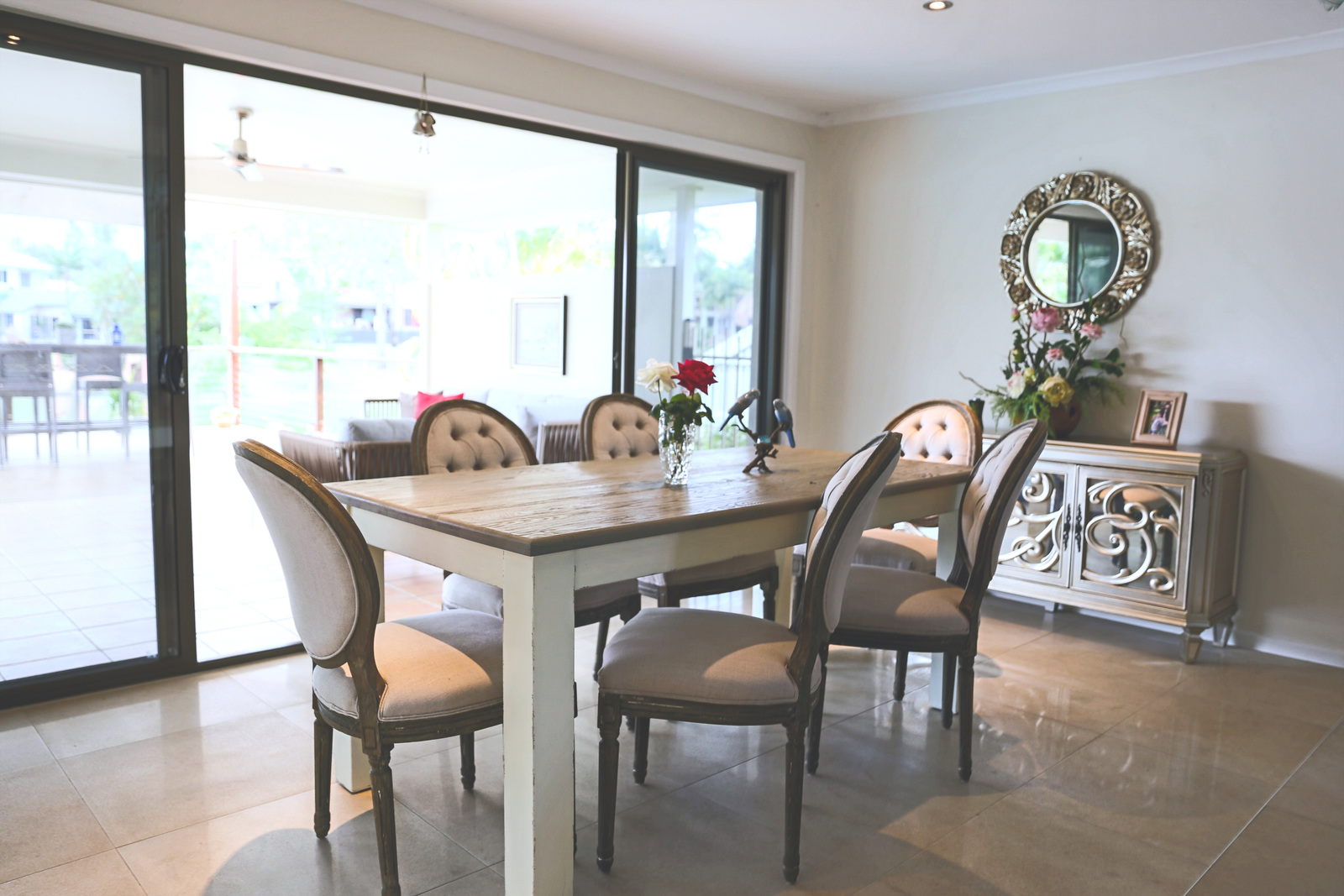 FARMHOUSE | WOODEN DINING TABLE