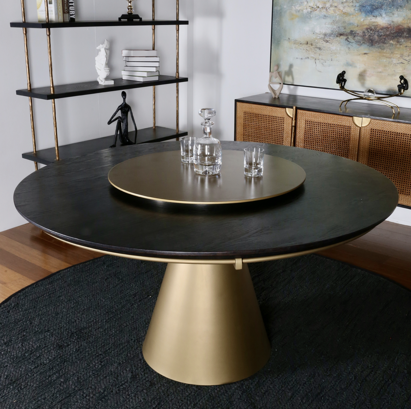 SPACE | IRON/TIMBER DINING TABLE