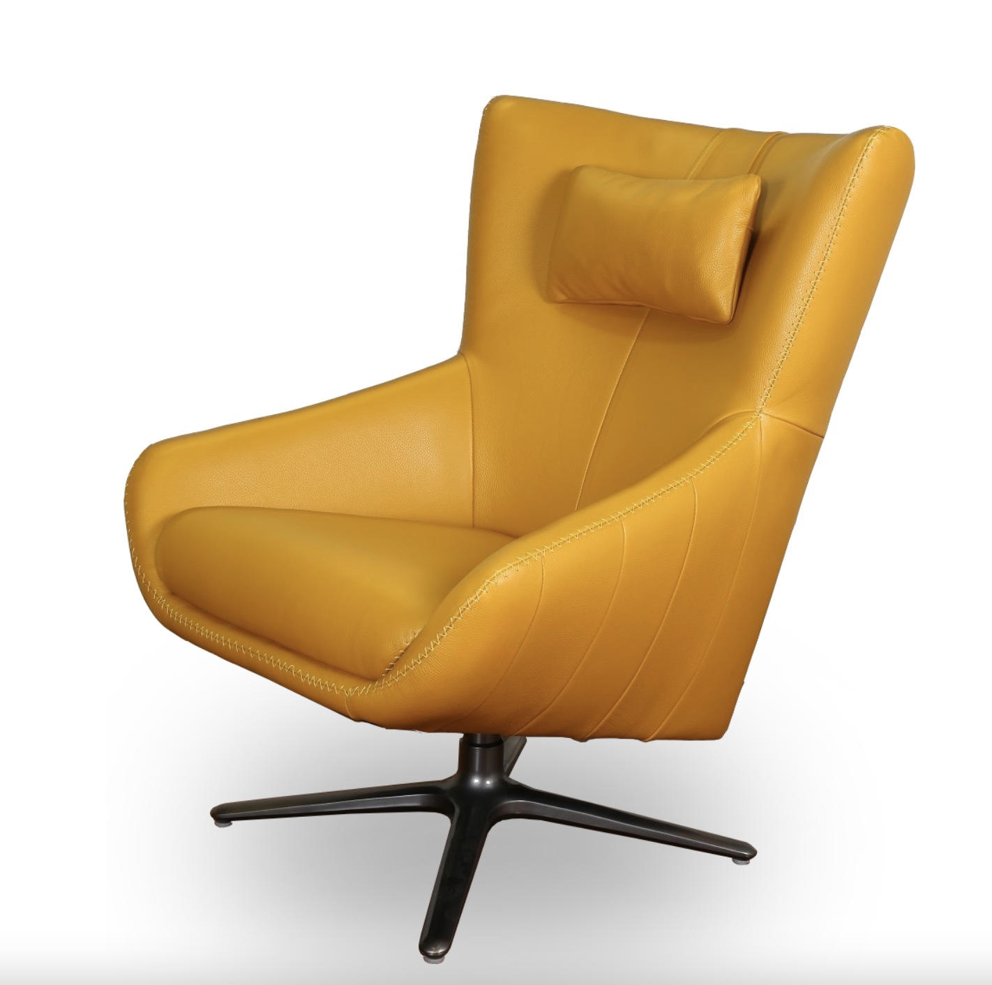 WHITCOMB | LEATHER OCCASIONAL CHAIR