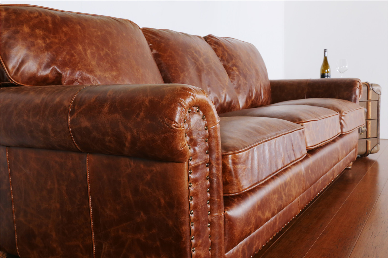leather sofa lounge sale