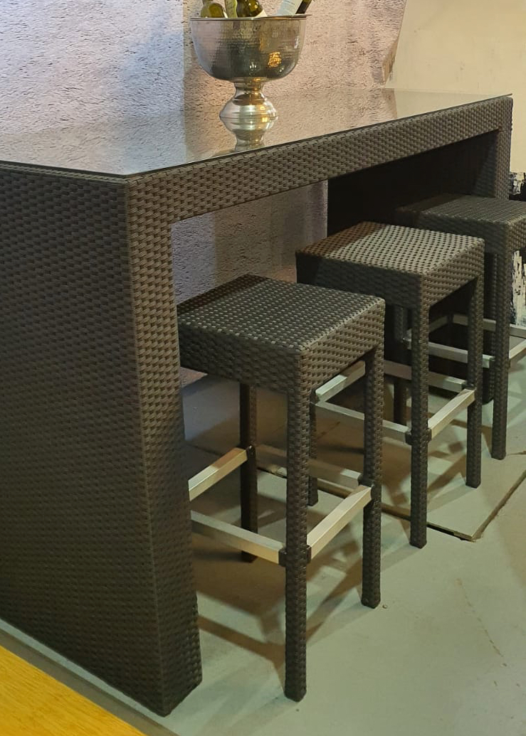 Out Door Bar Set Table Chairs Furniture Brisbane