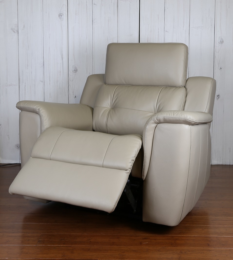 Salazar Contemporary Leather Recliner Sofa Living Room Furniture Brisbane