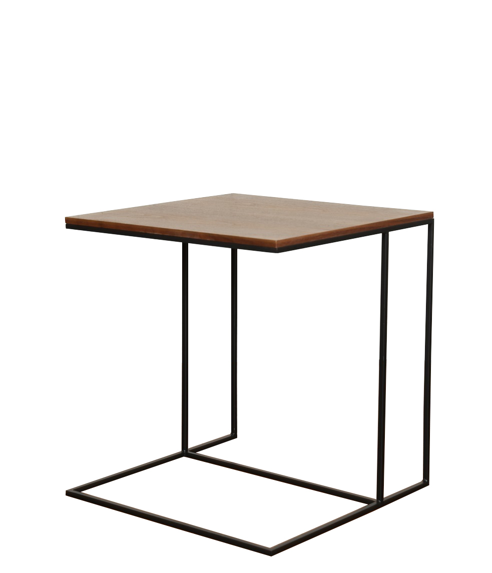 Hug Slot in Timber Side Table Modern Furniture Brisbane