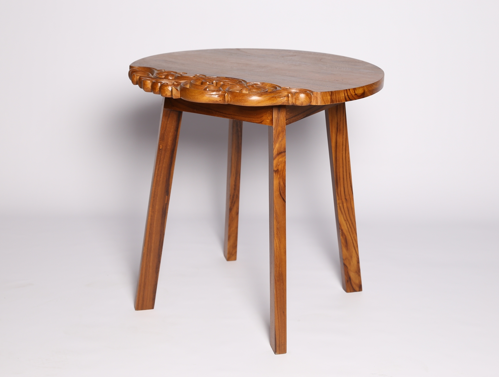 LAILA NATURAL TIMBER SIDE TABLE