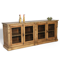PROVINCE TIMBER WITH MESH DOORS BUFFET