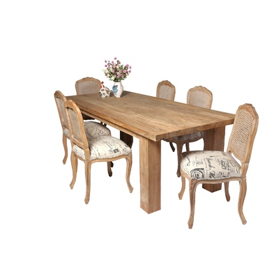 AUDREY BEIGE TRADITIONAL DINING CHAIR