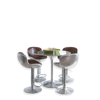 AVIATOR INDUSTRIAL LEATHER BAR STOOL RANGE