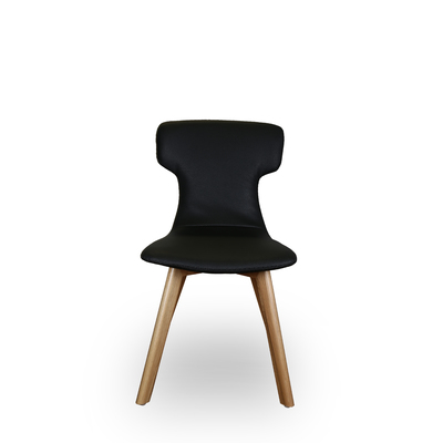 BENJI MODERN LEATHER DINING CHAIR