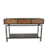 LINK | RETRO TIMBER CONSOLE TABLE