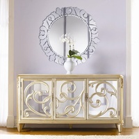 CHAMPAGNE | ANTIQUE MIRRORED BUFFET