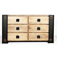 INDUSTRIAL BEAM TIMBER CHEST