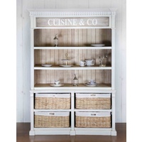 SLATS | TRADITIONAL DISPLAY CABINET