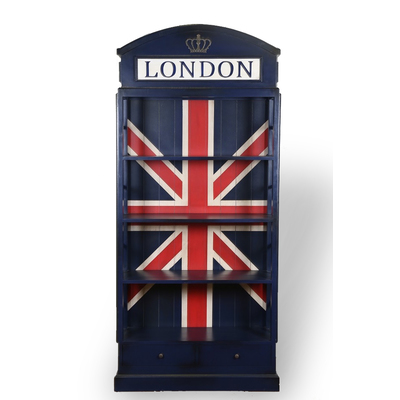 LONDON | UNION JACK DISPLAY CABINET