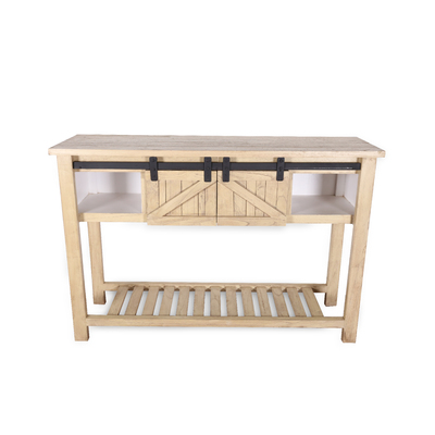 RUSTIC BARLEY TIMBER TABLE