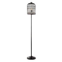 BIRD CAGE METAL FLOOR LAMP
