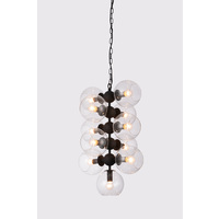 GLOBE | VERTICAL BULB CLUSTER CHANDELIER
