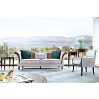 WOODLAND | ELEGANT CURVED ARM LOUNGE