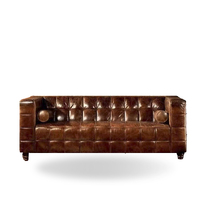 LONDON CLUB | ANTIQUE LEATHER LOUNGE RANGE