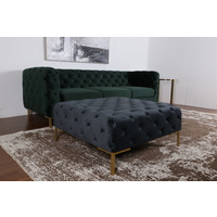 ROMULUS | MODERN LUX VELVET OTTOMAN