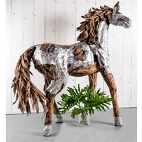 BRUMBY | LIFE SIZE TROTTING HORSE STATUE