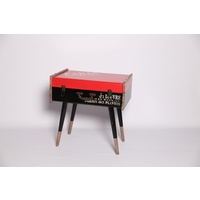 LUGGAGE | RETRO TIMBER SIDE TABLE