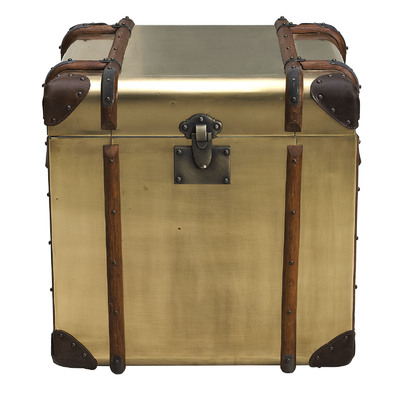 POLSTAR | VINTAGE BRASS TRUNK SIDE TABLE