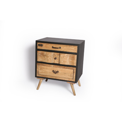 ELENOR | PROVINCIAL RUSTIC TIMBER SIDE TABLE