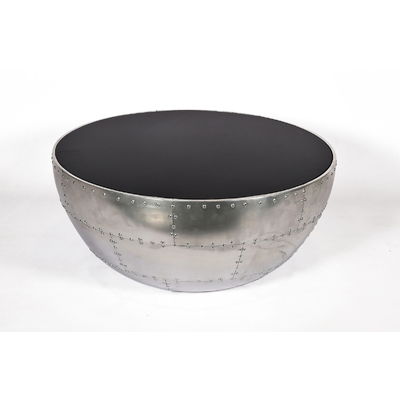 AVIATOR | INDUSTRIAL ROUND COFFEE TABLE
