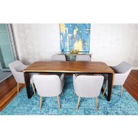 ATOLL TIMBER DINING TABLE