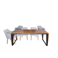 ATOLL TIMBER DINING TABLE