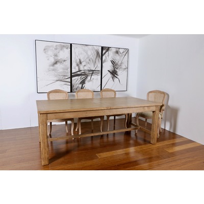 'DRIFT' DUAL EXTENSION DINING TABLE